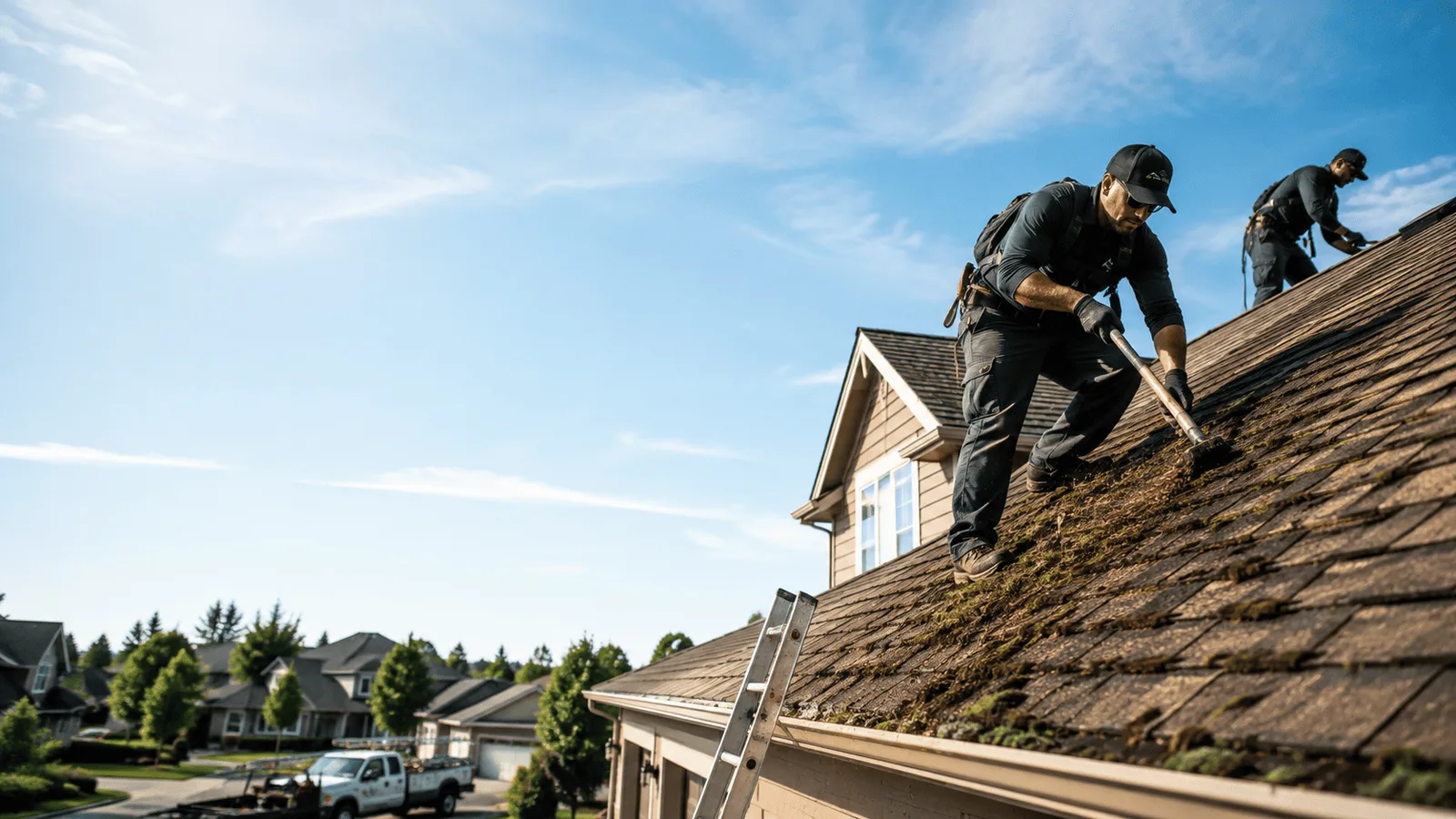 Roof Moss Removal in Wolfforth, TX near me